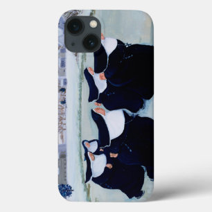 Funda Para iPhone 13 Invierno en el convento