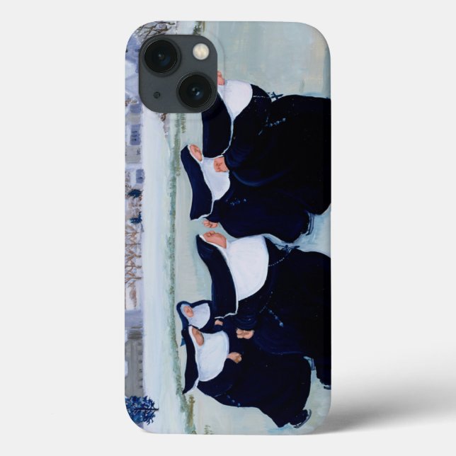 Funda De Case-Mate Para iPhone Invierno en el convento (Reverso)
