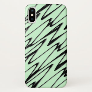 Funda Para iPhone X Involucrar la dinámica verde de la Casa de la Mone
