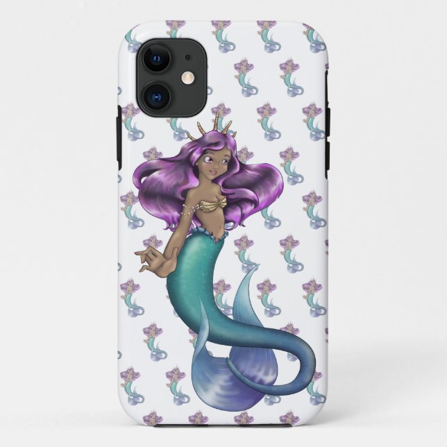 Funda De Case-Mate Para iPhone Iole Mermaid (Reverso)
