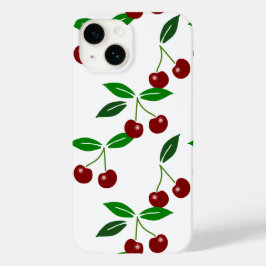 Funda Para iPhone 14 De Case-Mate iPC de patrón de cerezo sin foco fresco