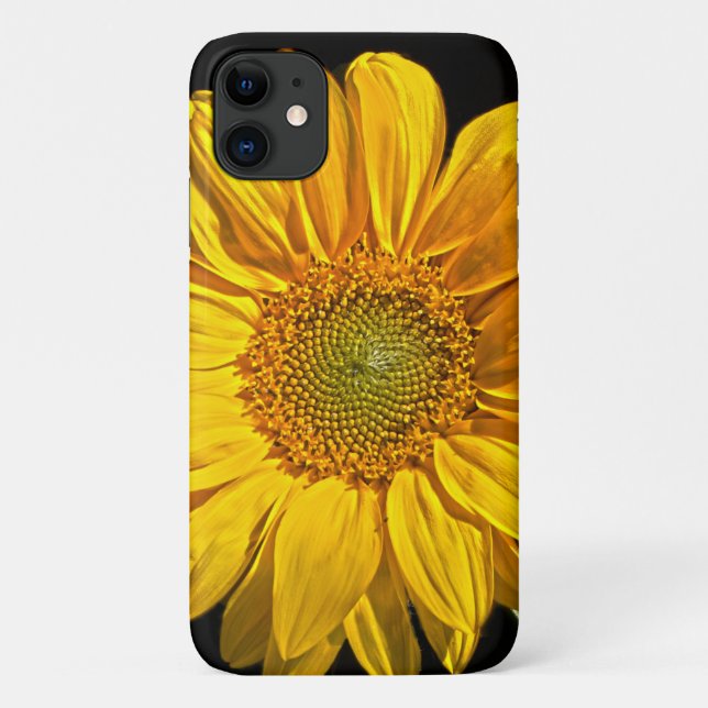 Funda De Case-Mate Para iPhone Iphcna de girasol (Reverso)