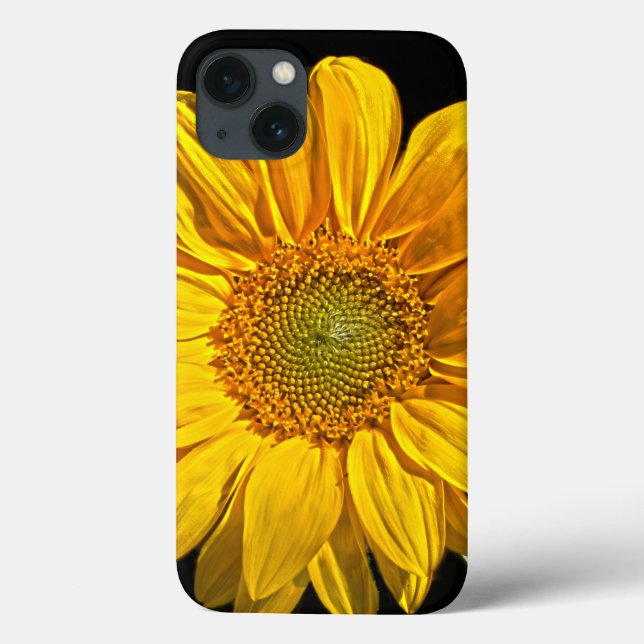 Funda De Case-Mate Para iPhone Iphcna de girasol (Reverso)