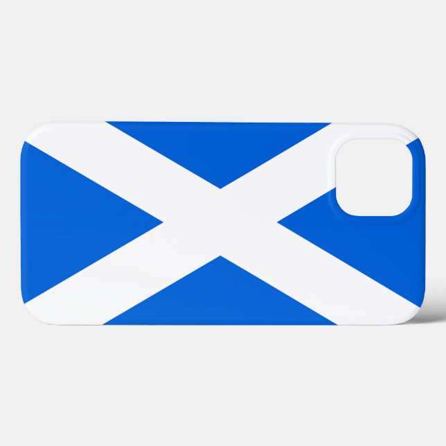 Funda De Case-Mate Para iPhone Iphcnt de la bandera escocesa (Reverso (Horizontal))
