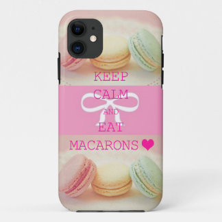 title_seo2 【iPhoneケース】マカロン★KEEP CALM AND EAT MACARONS