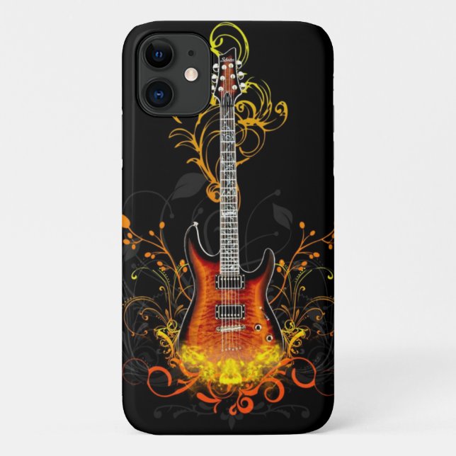 Funda De Case-Mate Para iPhone iPhone 11 Funda-guitarra (Reverso)