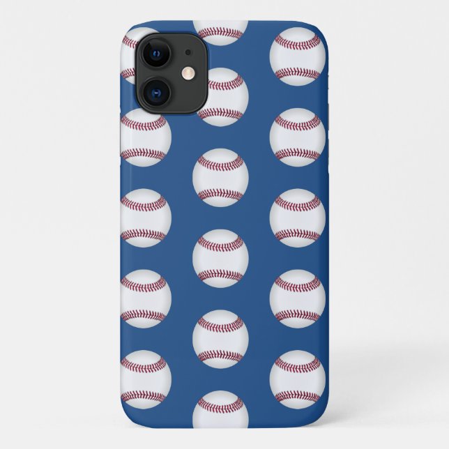 Funda De Case-Mate Para iPhone iPhone 11 Fundas-Baseballs (Reverso)