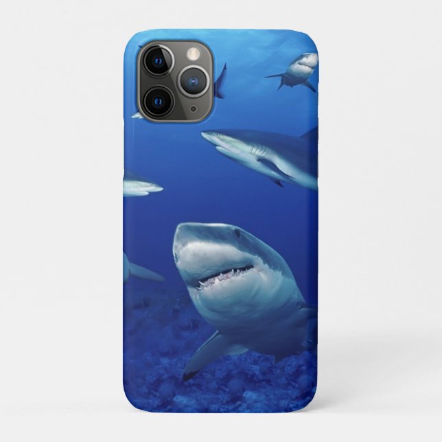 Funda De Case-Mate Para iPhone iPhone 11Pro Fundas-tiburones   (Reverso)