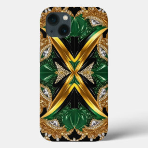 Funda Para iPhone 13 iPhone 13 Funda-mate con colores de Jamaica