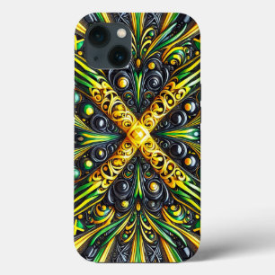 Funda Para iPhone 13 iPhone 13 Funda-mate con colores jamaiquinos