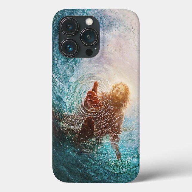 Funda De Case-Mate Para iPhone Iphone 13 Ola de Jesús (Reverso )