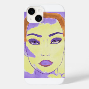Funda Para iPhone 14 De Case-Mate iPhone 14 Funda Art Deco Mujeres Estilo de pintura