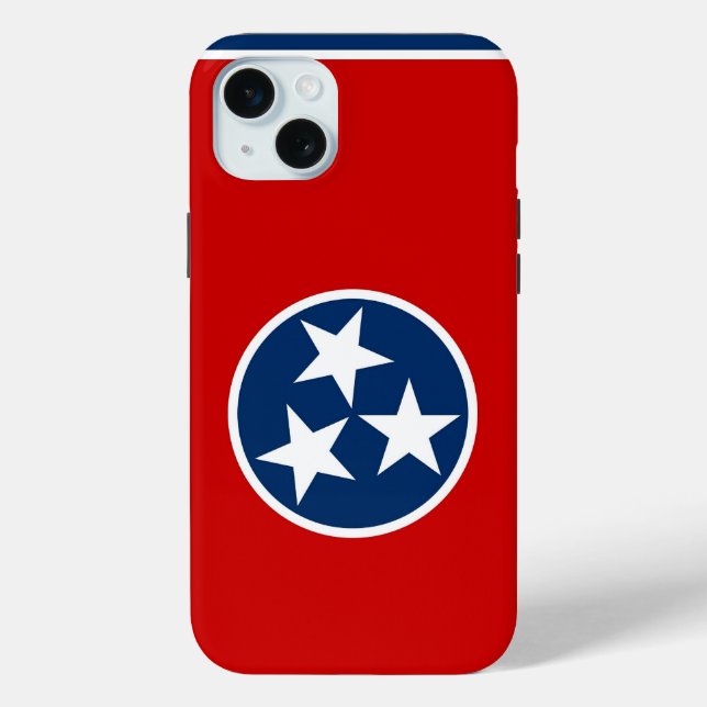 Funda De Case-Mate Para iPhone iPhone 15 Plus Case-Mate, Tennessee flag (Reverso )