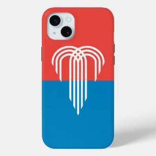 Funda Para iPhone 15 Mini iPhone 15 Plus Funda-Mate, bandera de Kansas City