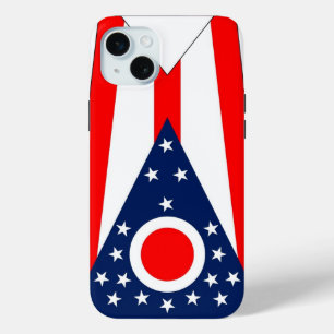 Funda Para iPhone 15 Mini iPhone 15 Plus Funda-Mate, bandera del estado de O