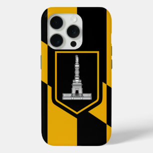 Funda Para iPhone 15 Pro iPhone 15 Pro Funda-Mate, bandera Baltimore