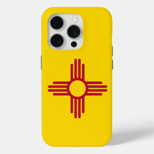 Funda Para iPhone 15 Pro iPhone 15 Pro Funda-Mate, bandera de Nuevo México