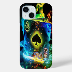 Funda Para iPhone 15 iPhone 15 Tarjeta de reproducción As of Spades Fun