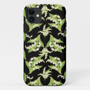 iPhone 5/5s Xtreme Funda Lilies del Valle Negro