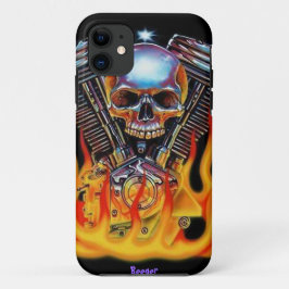 Funda Para iPhone 11 Iphone 5 BT - cráneo americano del músculo