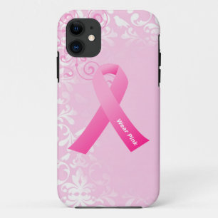 Funda Para iPhone 11 iPhone 5 de la cinta del rosa del desgaste de la