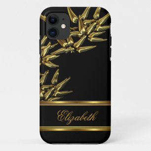 title_seo2 iPhone 5 elegante Bambú asiático elegante oro negr