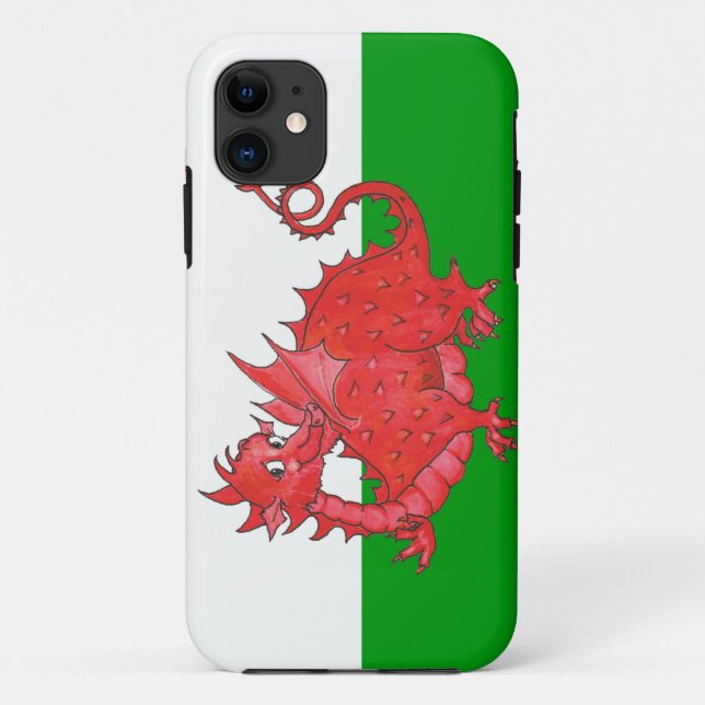 Funda De Case-Mate Para iPhone iPhone 5, Funda, dragón galés lindo (Reverso)