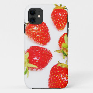 title_seo2 iPhone 5 Hülle Halbkreis aus Erdbeeren