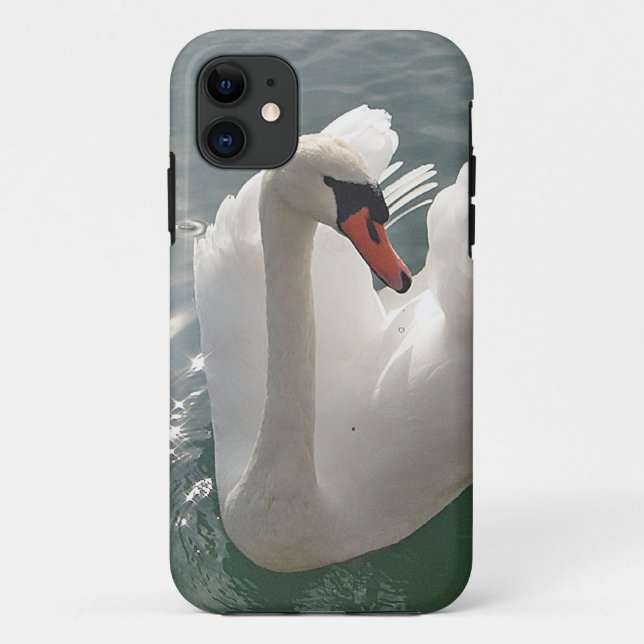Funda De Case-Mate Para iPhone iPhone 5 Hülle weisser Schwan (Reverso)