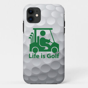 Funda Para iPhone 11 Iphone 5 Life es Golf Funda Green Golfer en carret