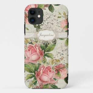 title_seo2 IPhone 5 - Rosa inglés vintage en Hydrangea