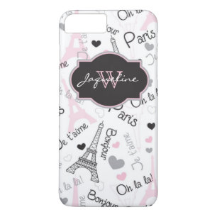 Funda Para iPhone 8 Plus/7 Plus iPhone 7 corazones de la torre Eiffel el   del