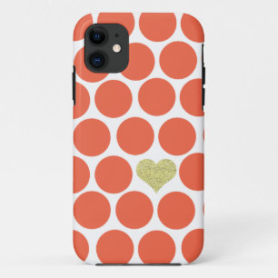 title_seo2 iPhone anaranjado bermellón del corazón del