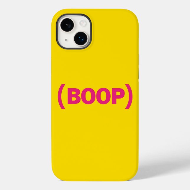 Funda De Case-Mate Para iPhone iPhone (BOOP) (Reverso )