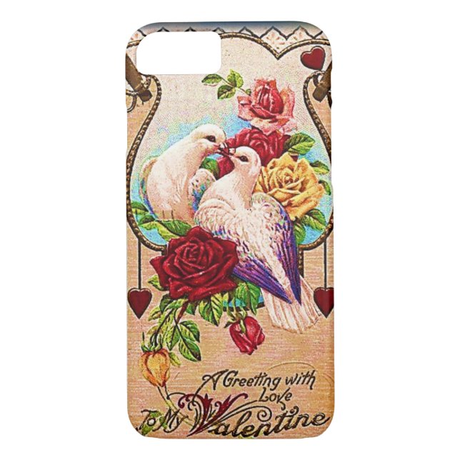 Funda De Case-Mate Para iPhone IPhone Cases de San Valentín (Reverso)