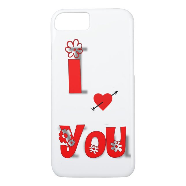 Funda De Case-Mate Para iPhone IPhone Cases de San Valentín (Reverso)