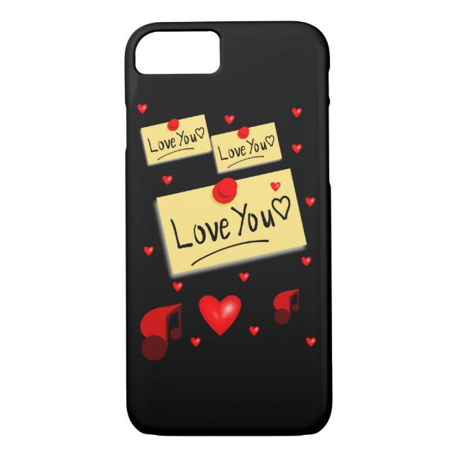 Funda De Case-Mate Para iPhone IPhone Cases de San Valentín (Reverso)