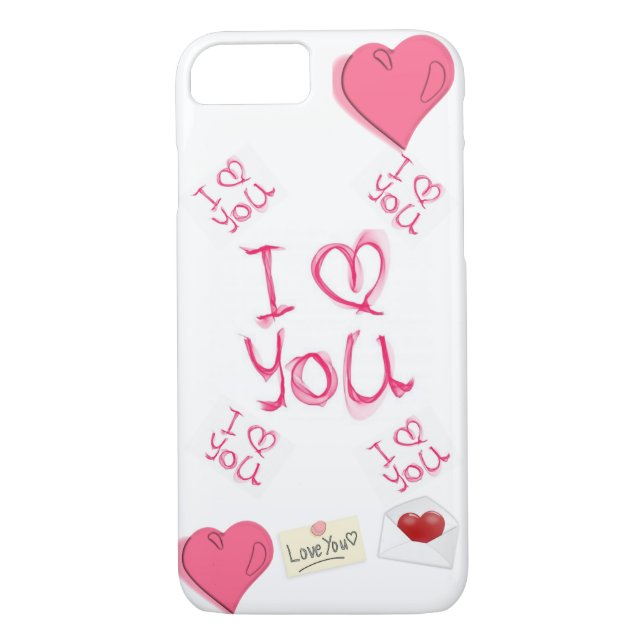 Funda De Case-Mate Para iPhone IPhone Cases de San Valentín (Reverso)