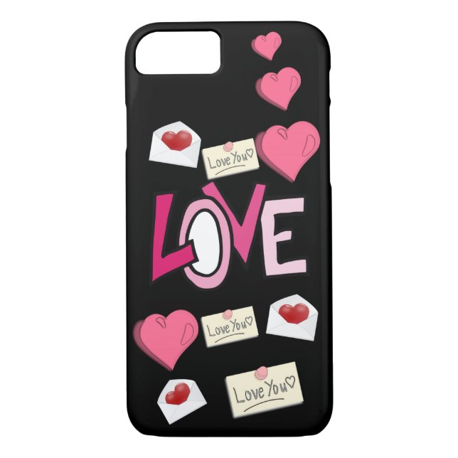 Funda De Case-Mate Para iPhone IPhone Cases de San Valentín (Reverso)