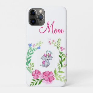 Funda Para iPhone 11 Pro IPhone Cases Elephant Mom