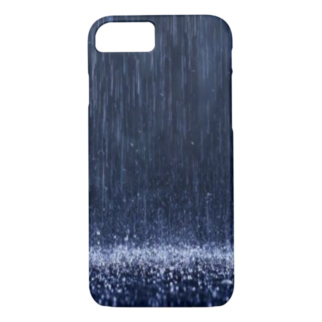 Funda De Case-Mate Para iPhone IPhone Cases Lluvia (Reverso)