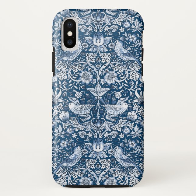 Funda De Case-Mate Para iPhone iphone Cases - Strawberry Thief William Morris (Reverso)