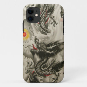 title_seo2 iPhone chino 5 de la pintura del dragón,