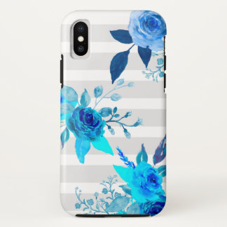 Funda Para iPhone X iPhone colorido X del caso del rosa de la acuarela