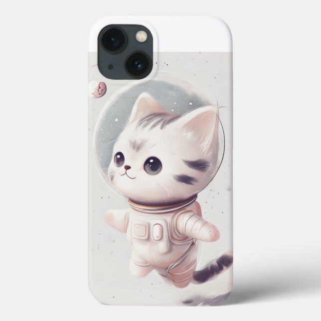 Funda De Case-Mate Para iPhone iPhone de Kitten (Reverso)