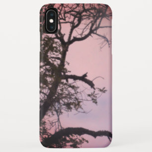 Funda Para iPhone XS Max iphone de manzana x funda ÁRBOL EN DISEÑO SUNSET