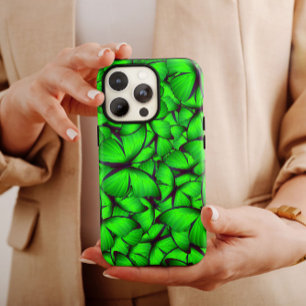 Funda Para iPhone 13 Pro Max iPhone de mariposa verde de Apple iPhone de mari