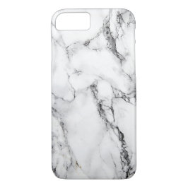 Funda Para iPhone 8/7 ¡iPhone de mármol 7, caso de Barely There!