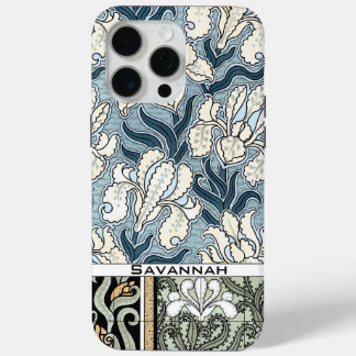 title_seo2 Iphone de patrón de iris vintage personalizado