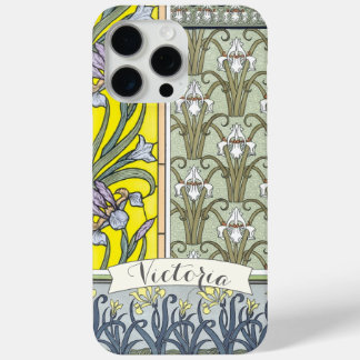 title_seo2 Iphone de patrón de iris vintage personalizado